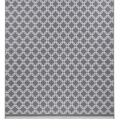 Design Velor Carpet Chain Capri grey, cream