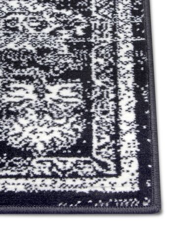 Tapis Velours Design Glorious Capri Noir