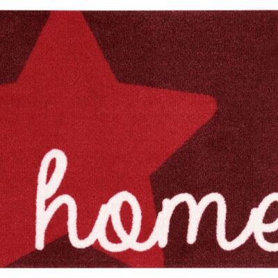 Design star home doormat deco brick red