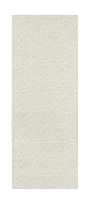 Tapis tissé à plat Avenue aspect macramé Harmony Laine Crème 4