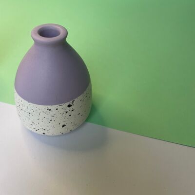 Vase bourgeon coloré