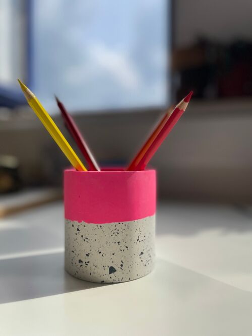 Colourful Terrazzo Pen Pots
