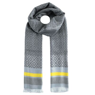 Patterned scarf for women - Size: 70x180