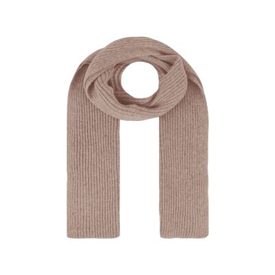 Knitted scarf for women with cashmere content - Size: 50x180