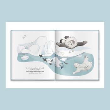 Livre pour enfants sur les animaux - Penguin Crush (édition de voyage) 3