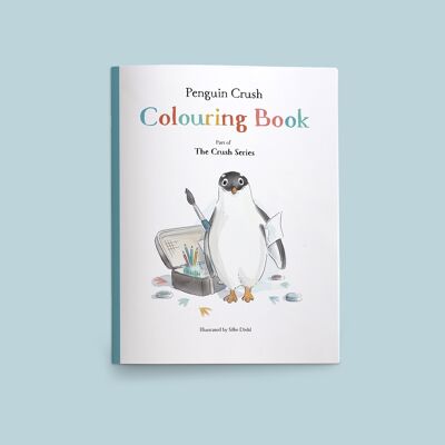 Pingüino Crush Libro Para Colorear