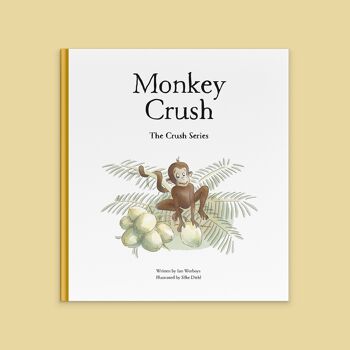 Livre pour enfants animaux - Monkey Crush (grand format) 1
