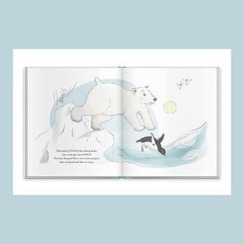 Livre pour enfants animaux - Penguin Crush (grand format) 4