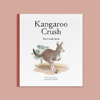 Livre pour enfants animaux - Kangourou Crush (grand format)