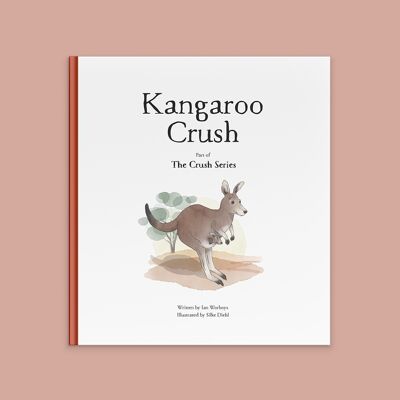 Libro infantil de animales - Kangaroo Crush (edición de viaje)