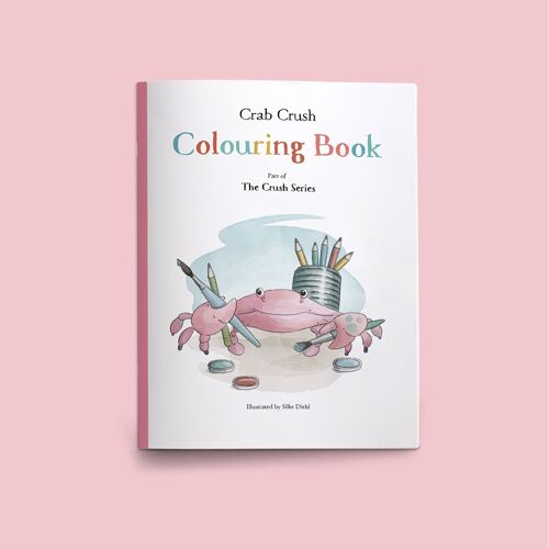 Crab Crush Colouring Book