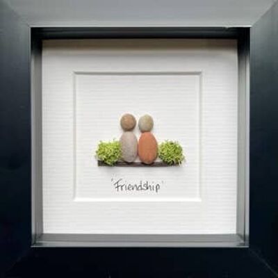 Friendship Handmade Pebble Art Frame | Wall Art (Copy) A