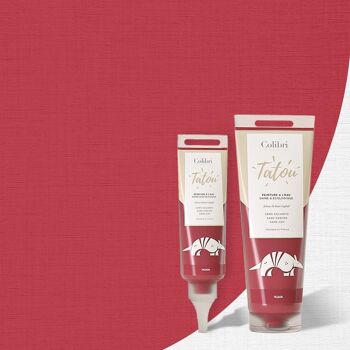 Tube de peinture extra-fine à 95% biosourcée, Rosa Tagada , 120ml 3