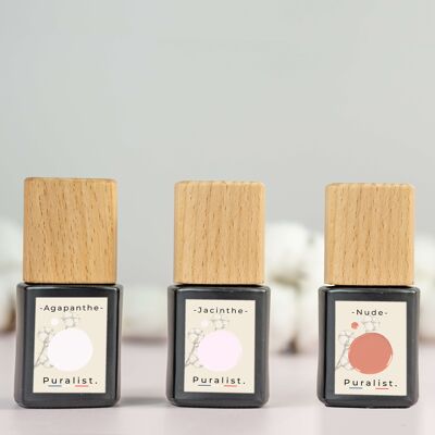 Trio Vernis - Agapanthe & Jacinthe & Nude