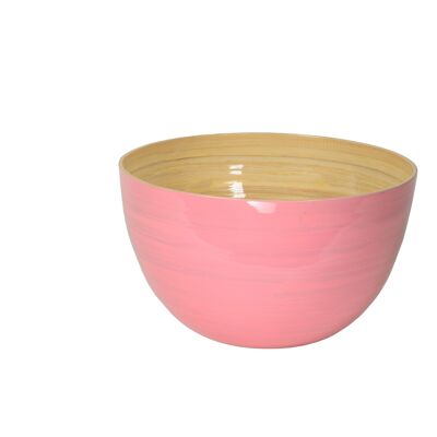 Bambus-Schüssel 30x18, rosa