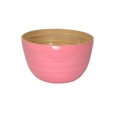 Bambus-Schüssel 26x16, rosa