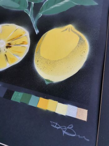 'Citrus Limon' - Peinture originale en édition limitée 3