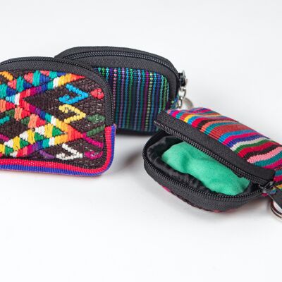 Chichi headphone pouch with key fob, also for coins etc.