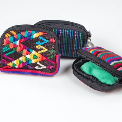 Chichi headphone pouch with key fob, also for coins etc.