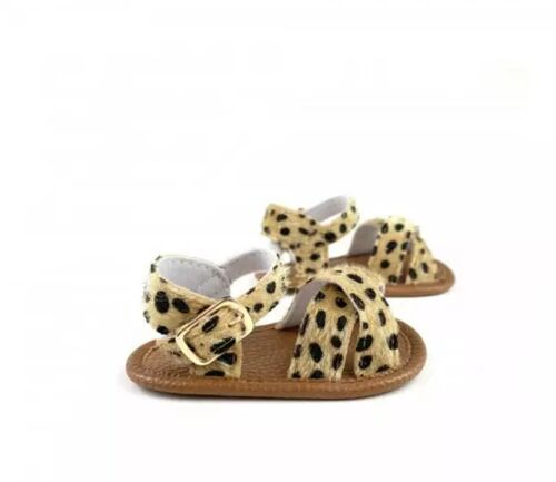 Sandales bébé Nina léopard