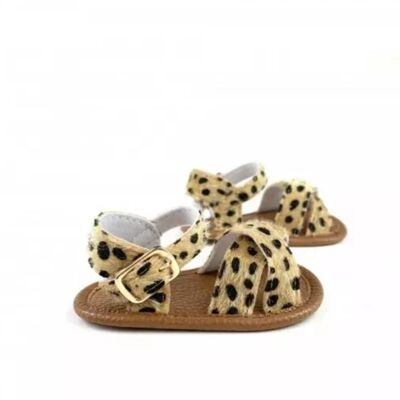 Sandales bébé Nina léopard