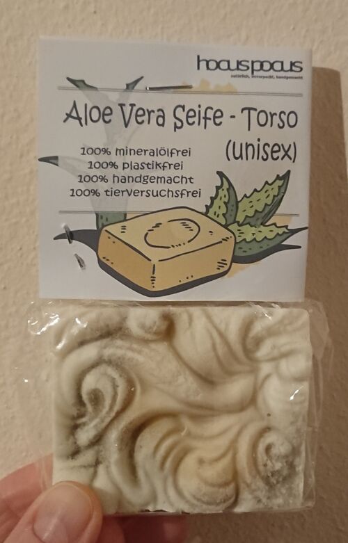 Aloe Vera Seife - Torso (unisex)