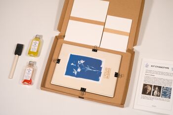 Kit cyanotype découverte avec tout le nécessaire pour débuter 7