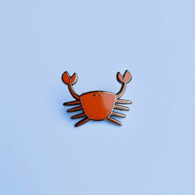 Decorative Crab Enamel Pin