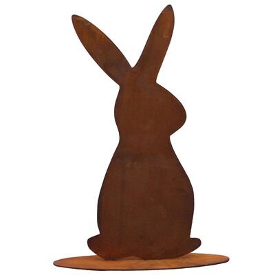 Easter decoration bunny Franz | Patina Easter bunny made of metal