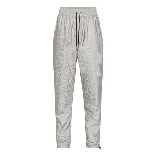 Grey waterproof pants marble effect