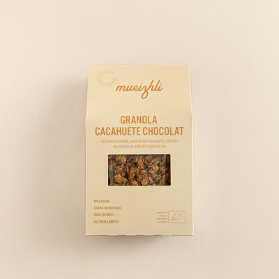 Schokoladen-Erdnuss-Granola