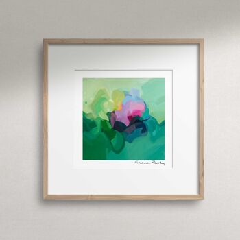 jade | Peinture acrylique abstraite | Impression d'art 1