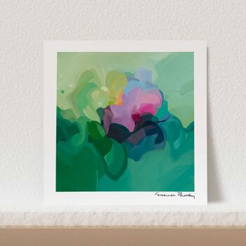 jade | Peinture acrylique abstraite | Impression d'art 2