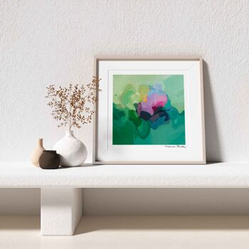 jade | Peinture acrylique abstraite | Impression d'art 3