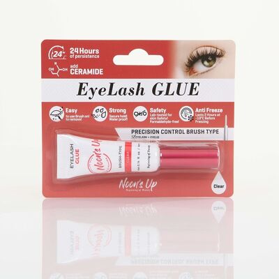 NOON'S UP, False Eyelash Glue with Ceramides, Formaldehyde Free, 4ml, Transparent