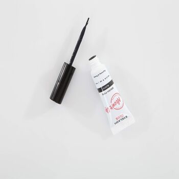 NOON'S UP, Colle à Faux-cils aux Céramides, Sans Formaldéhyde, 4ml, Noir 2