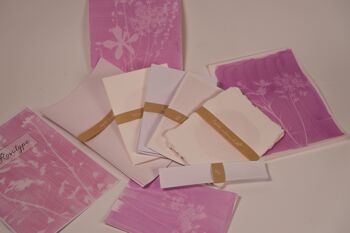 Kit rosatype DIY - Moyen format. Comme le cyanotype mais en rose ! 9