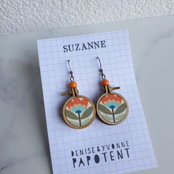 Boucles d'oreilles Suzanne 3