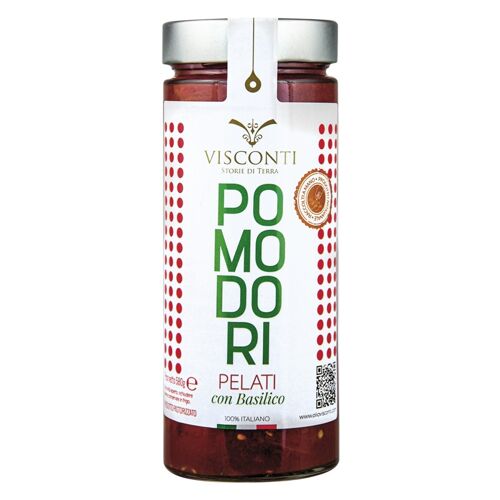 Pomodori Pelati con Basilico