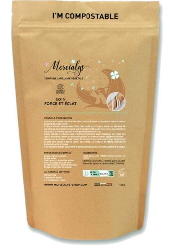 Moreialys - Soin 100% naturel, Soin force et éclat compostable, certifiée Ecocert Cosmos Natural 1