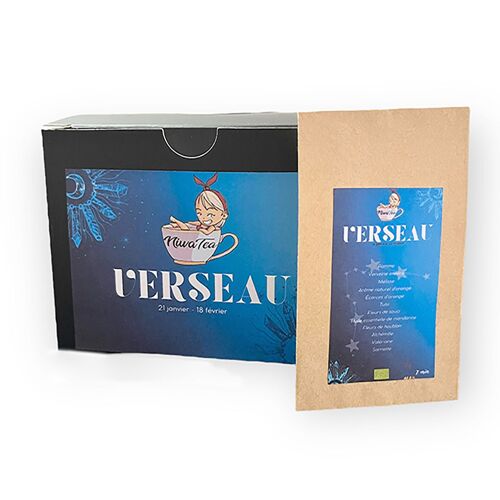 Verseau - sachets individuels - Infusion Bio