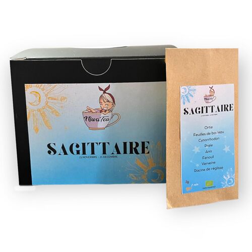 Sagittaire - Sachets individuels - infusion Bio