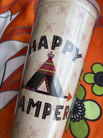 Grand gobelet nomade « happy camper » 2