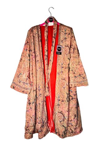 Kimono Velours réversible moyen-long, kimono troisième cheveux réversible, kimono femme, kimono yoga 9