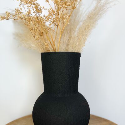 Vase « Ana » noir