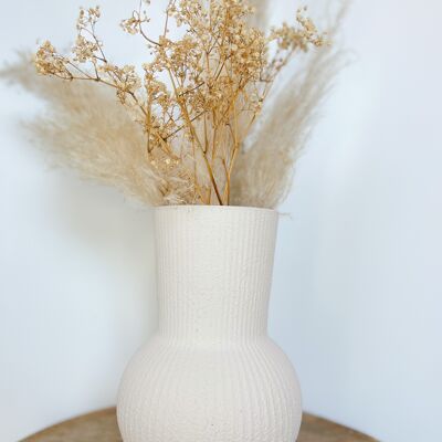 Vase « Ana » blanc