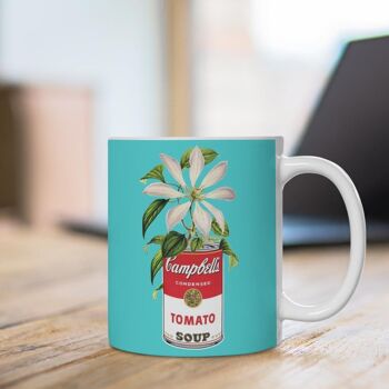 Campbells floraux Taza 3