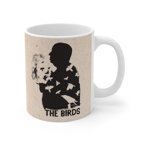 Taza Hitchcock Los pájaros