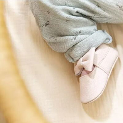 Chaussons bébé Rosita poudre