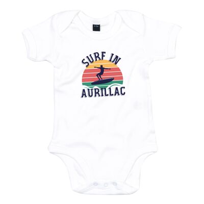 Surf in baby bodysuit